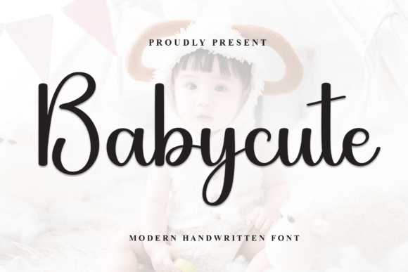 Babycute: A Handwritten Font for Engaging Editorial Design