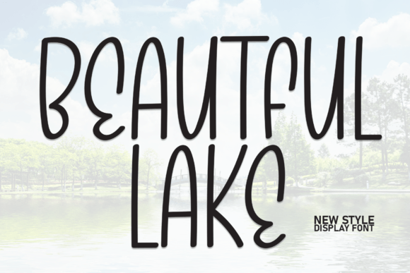 Beautiful Lake Font: A Handwritten Script for Sweet and Stylish Creations