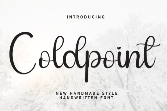 Coldpoint Font Adds a Sweet Touch to Branding Projects
