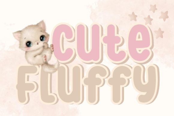 Cute Fluffy Font: A Whimsical Script for Creative Branding