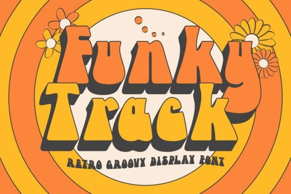 Funky Track Font for Bold and Beautiful Design Projects