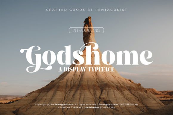 Godshome Font Review: A Sophisticated Typeface for Creative Projects