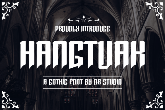 Hangtuak Font for Creative Product Makers
