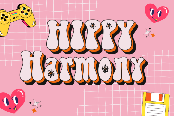 Hippy Harmony Font: A Creative Web Designer's Favorite for Retro Vibes