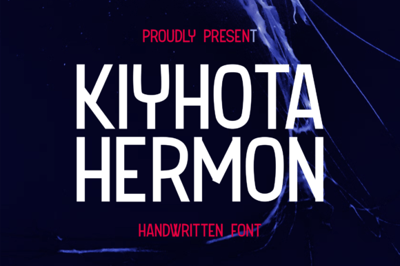 Kiyhota Hermon Font: A Bold Typeface for Editorial Design