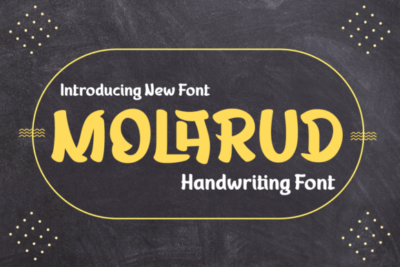 Molarud Font Review: A Handwritten Display Typeface for Creative Branding