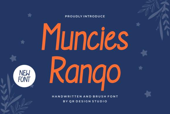 Muncies Rango Font for Editorial Design Projects