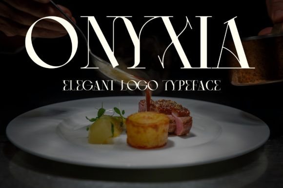 Onyxia Font: A Display Typeface for Editorial Designers