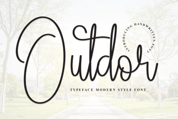 Outdor Font for Creative Campaigns and Display Typography
