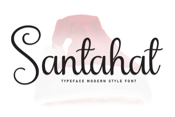 Santahat Font: A Handwritten Display Typeface for Digital Creativity
