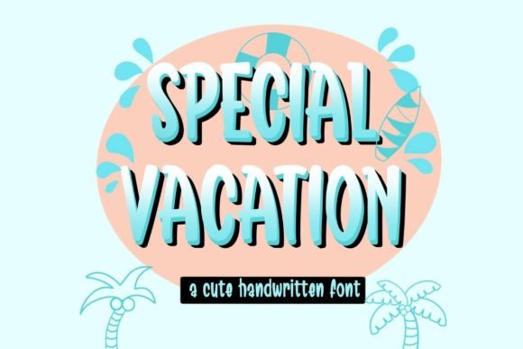 Special Vacation Font: A Nostalgic Touch for Editorial Design