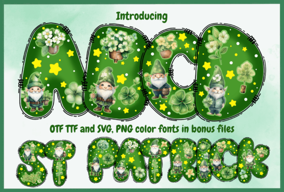 St Patrick Font for Festive Branding and Creative Projects