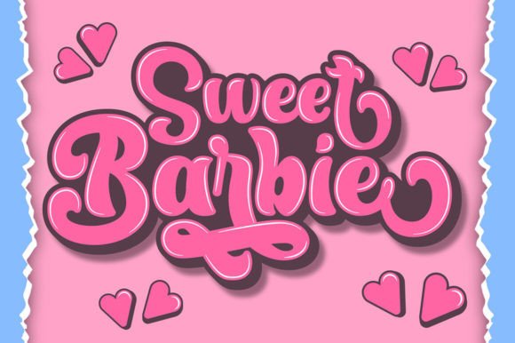 Sweet Barbie Font for Editorial Design and Creative Projects