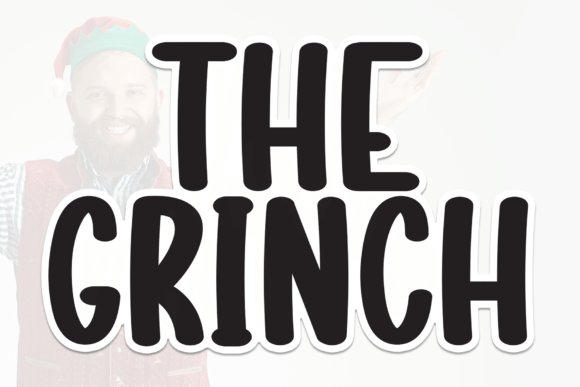 The Grinch Font: A Handwritten Display for Creative Projects