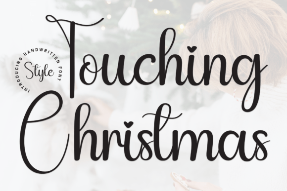Touching Christmas Font for a Cozy Brand Aesthetic