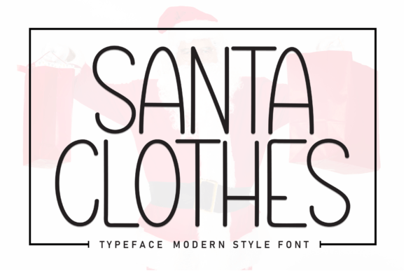 Using Santa Clothes Font in Real-World Branding Projects