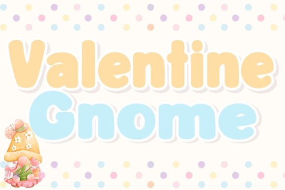 Valentine Gnome Font for Branding and Marketing