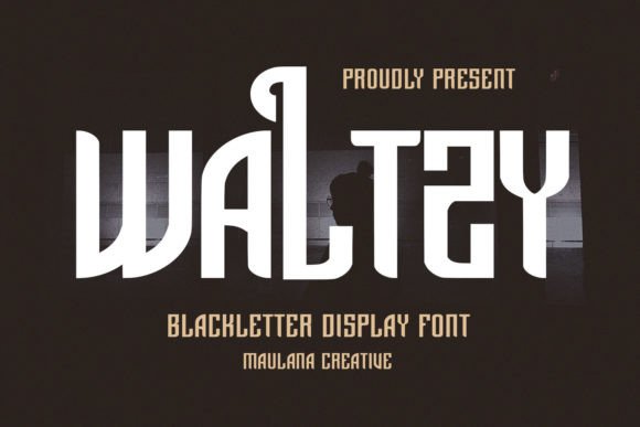 Waltzy Font: A Display Typeface for Memorable Branding