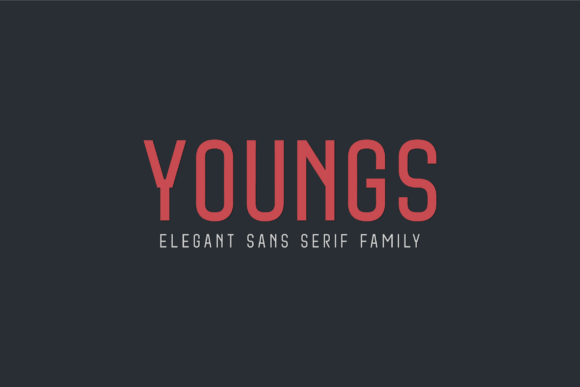 Youngs Font: A Bold Choice for Editorial Design